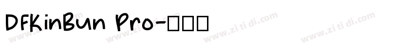 DFKinBun Pro字体转换